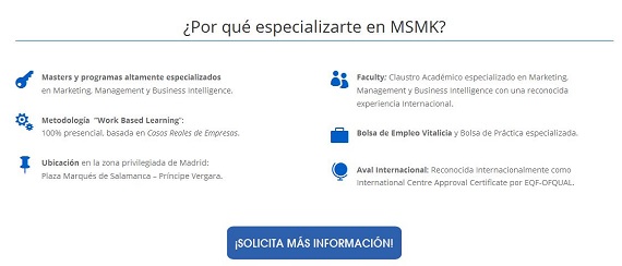 Madrid School of Marketing cursos