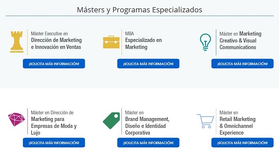 Madrid School of marketing masters
