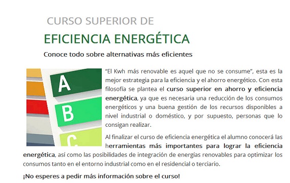 Curso De Ahorro Y Eficiencia Energetica En La Edificacion