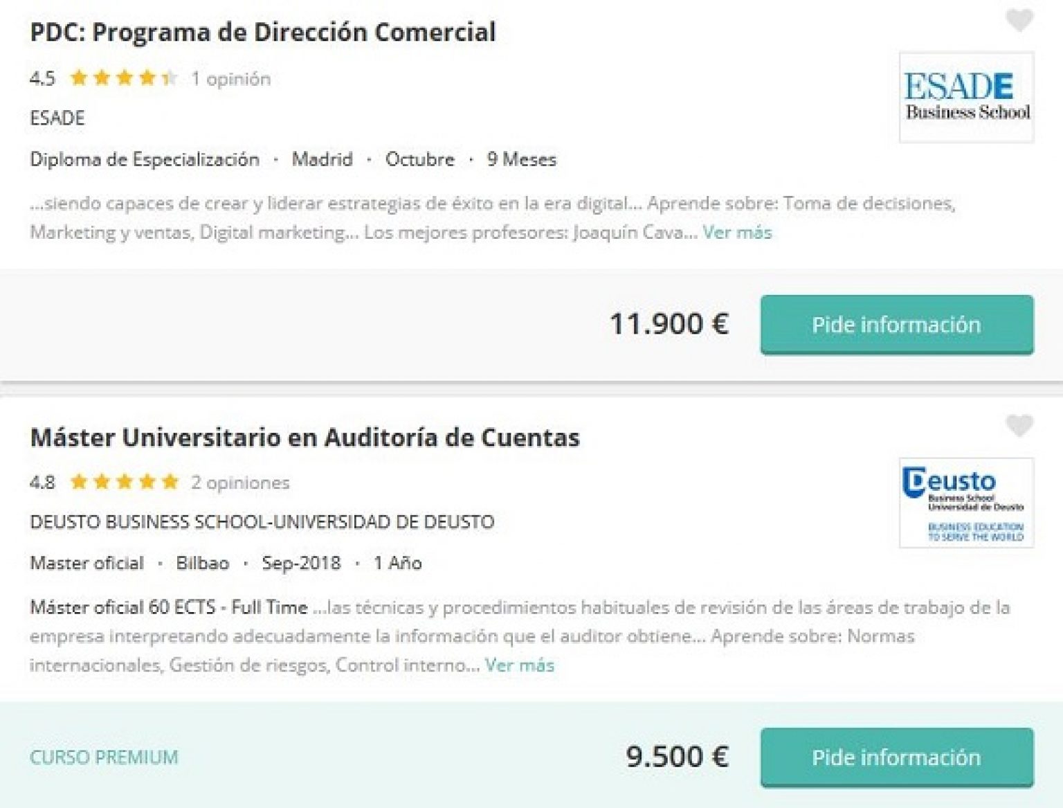 Mejores masters online 2023: presenciales, a distancia, marketing e inglés